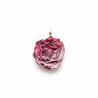 Charm Fiore rosa bocciolo aperto
