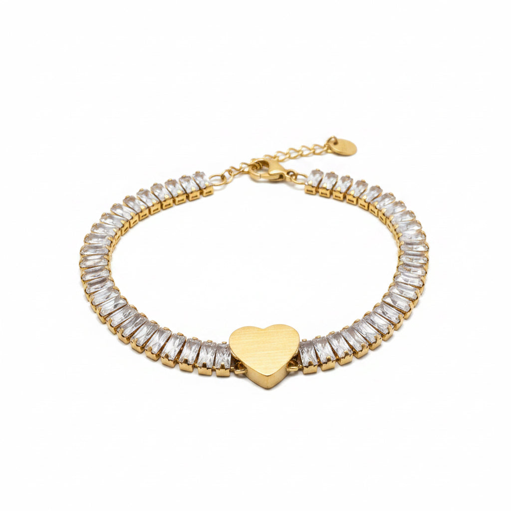 Bracciale tennis Sofia con incisione personalizzata