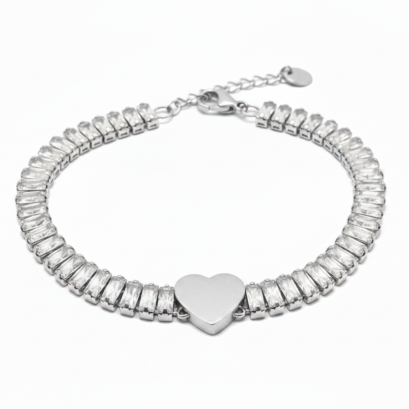 Bracciale tennis Sofia con incisione personalizzata