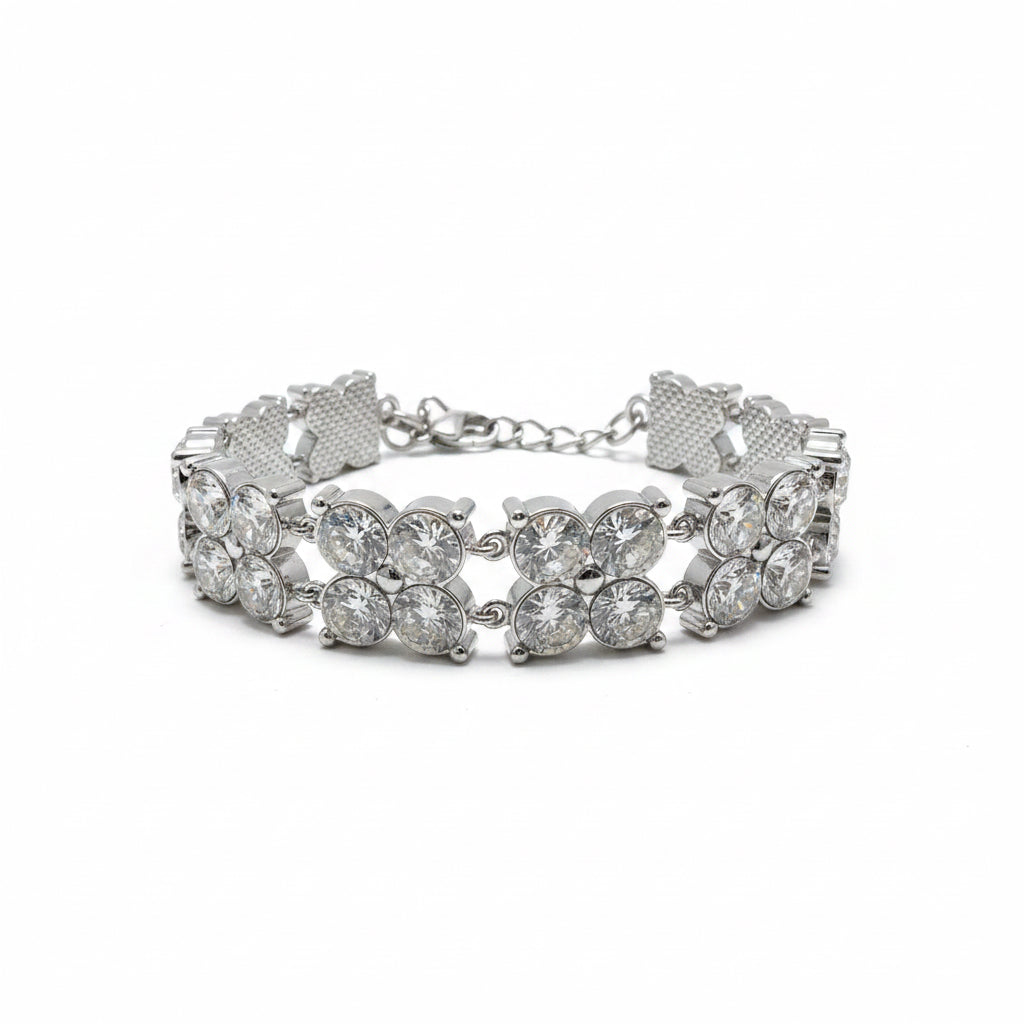Bracciale tennis energia luccicante