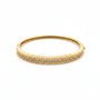 Bracciale rigido Queen con zirconi