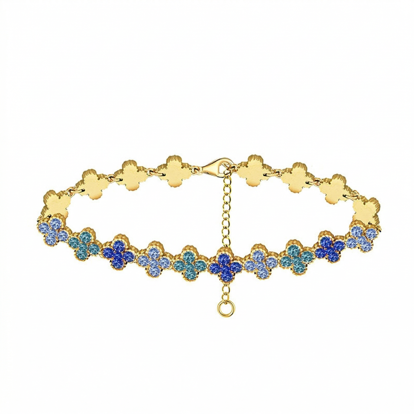 Parure Completa LUCKY LEAF – Collezione Fortuna 4 pezzi – Eldra Milano