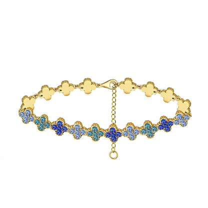 Parure Completa LUCKY LEAF – Collezione Fortuna 4 pezzi – Eldra Milano