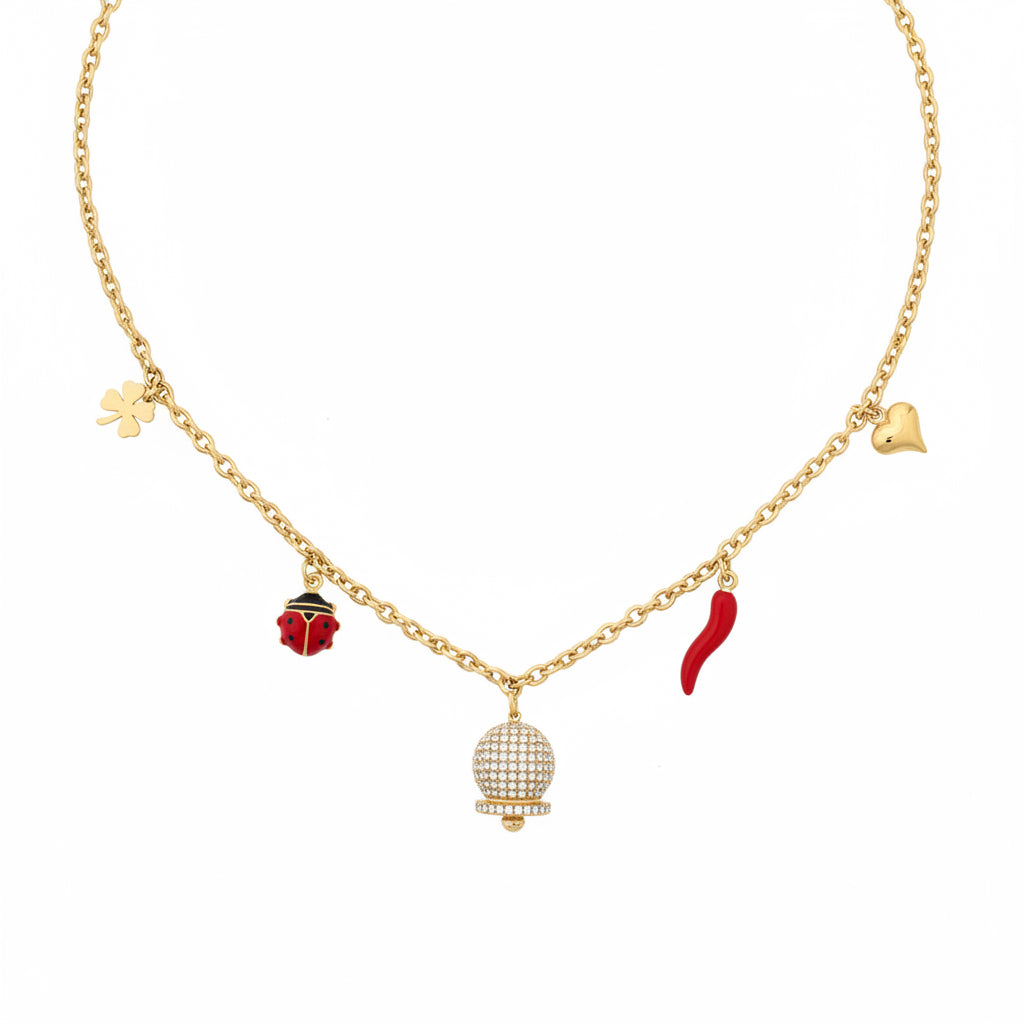 Collana Campanella fortunata