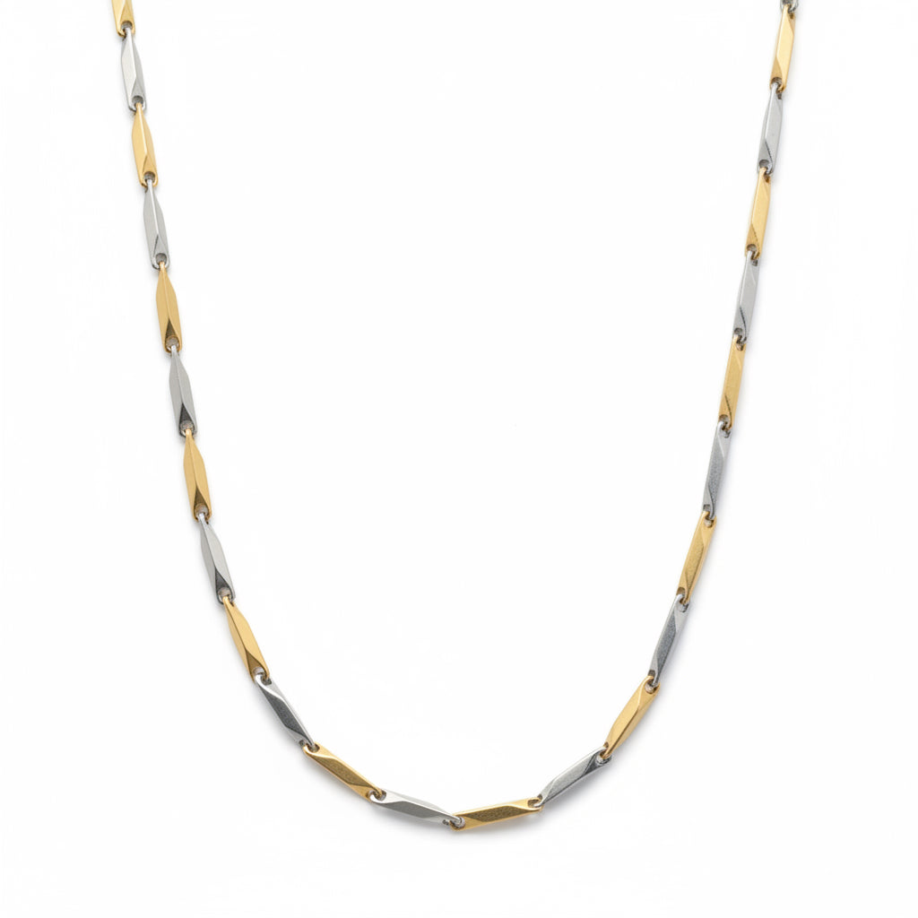 Collana tridimensionale da uomo