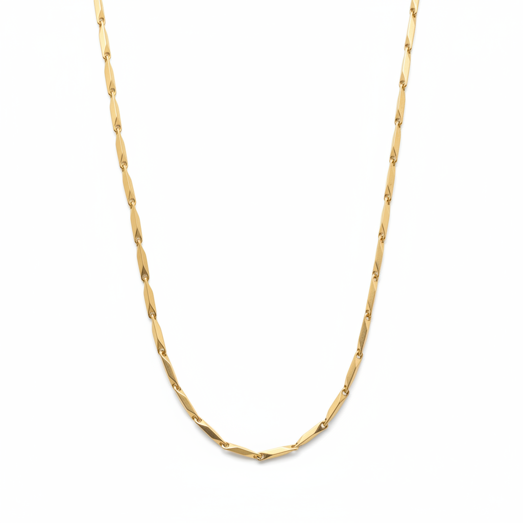 Collana tridimensionale da uomo