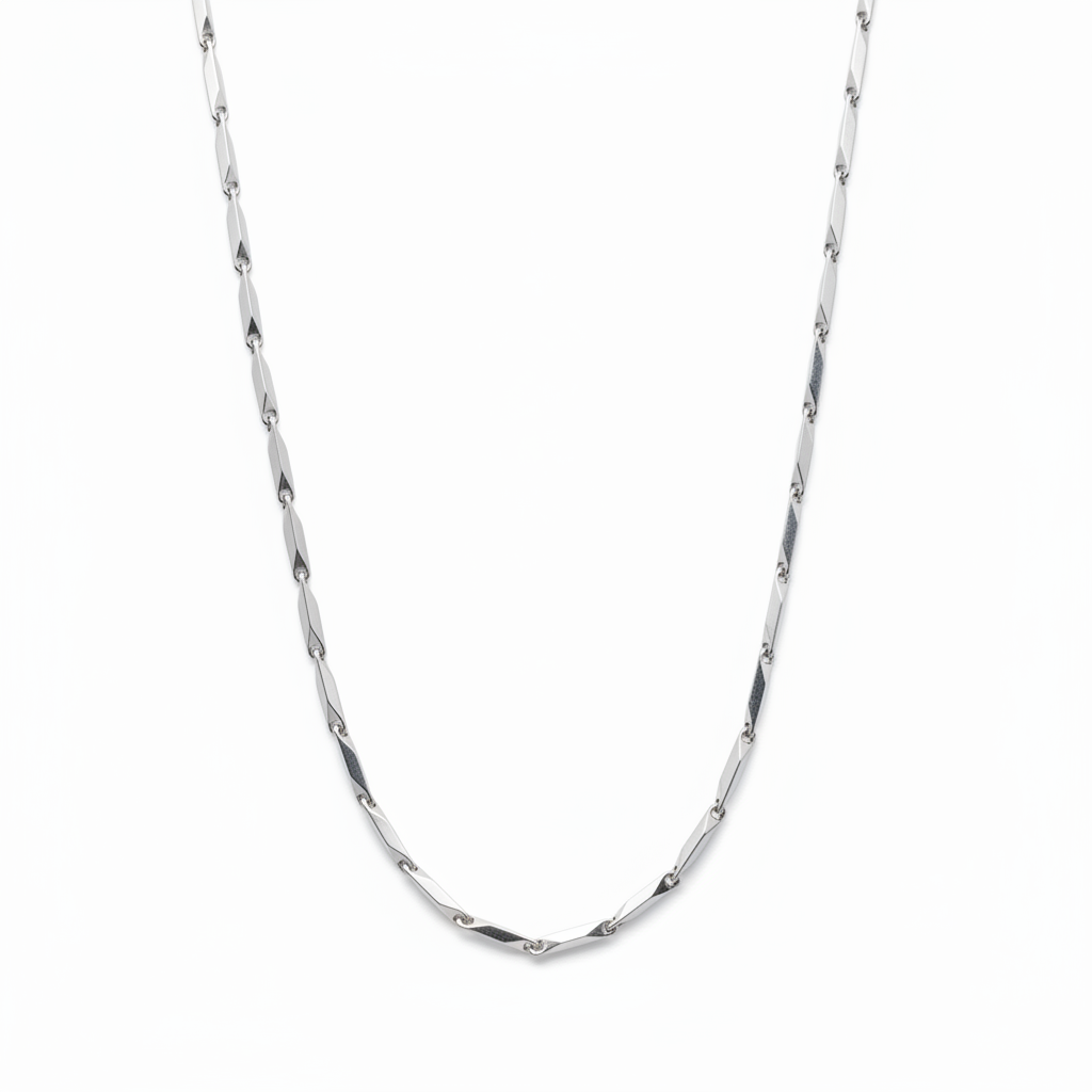Collana tridimensionale da uomo