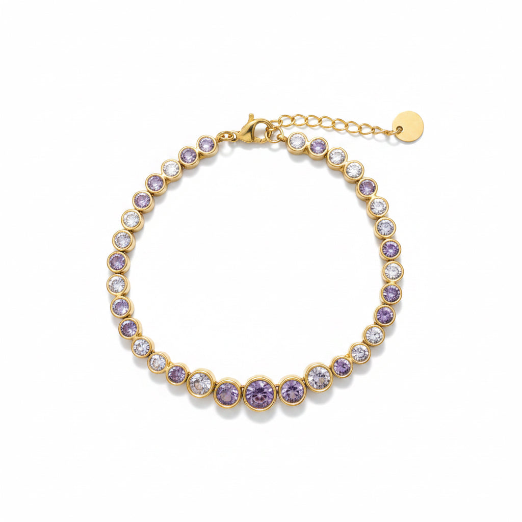 Bracciale cascata di colori