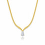 Collana goccia di luce snake