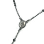 Collana Rosario Moderno in Acciaio Inox – Disponibile in Nero, Oro e Argento | Eldra Milano