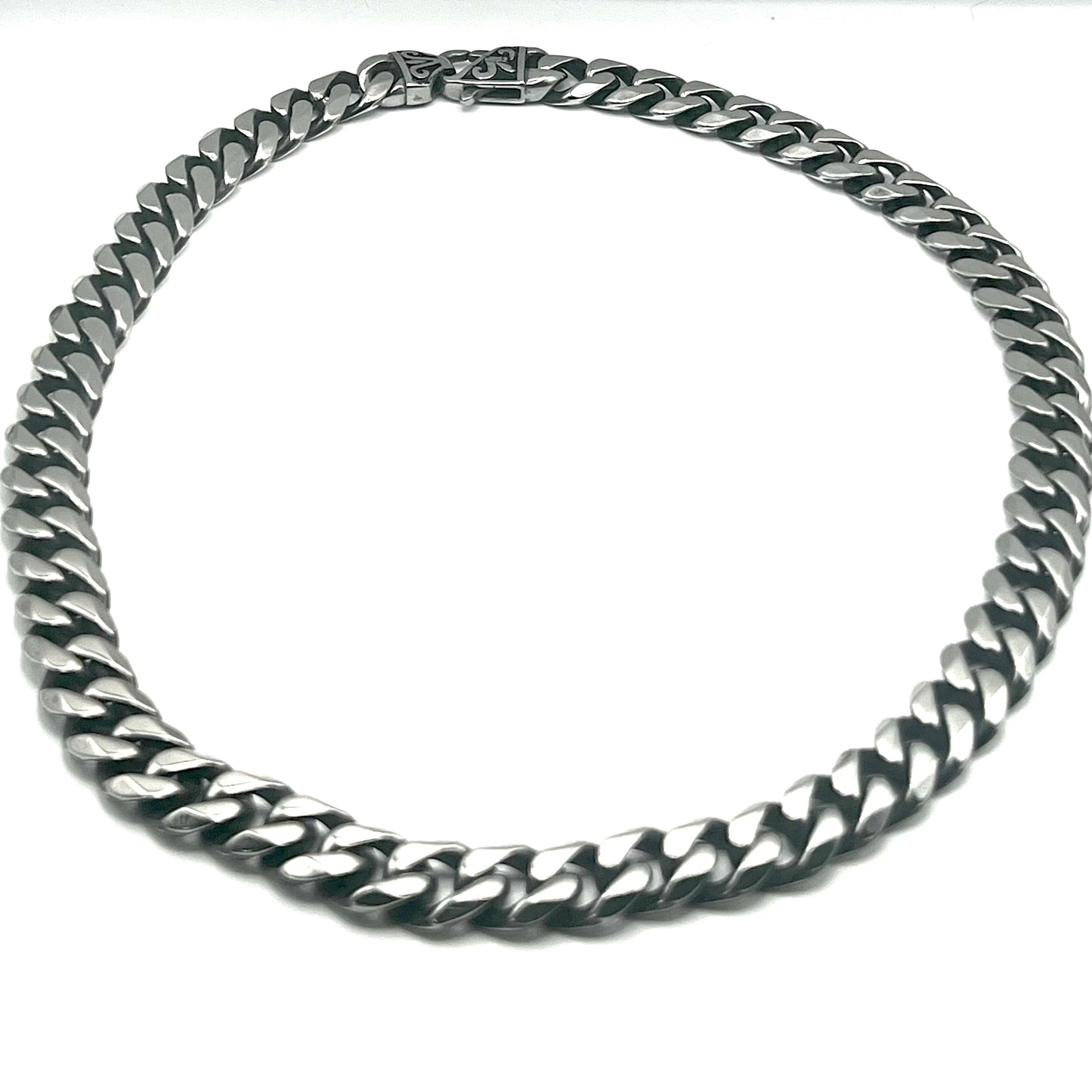 Collana BOLD CURB | Grumetta Ultra-Spessa in Acciaio Inox – Eldra Milano