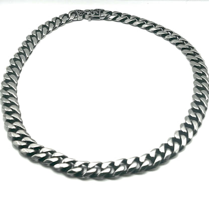 Collana BOLD CURB | Grumetta Ultra-Spessa in Acciaio Inox – Eldra Milano