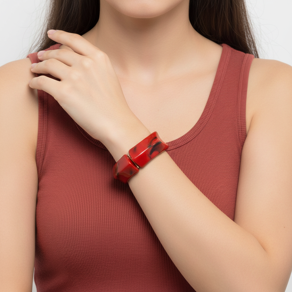 Luxury Set CORAL REEF – Combo Completa Collana, Orecchini e Bracciale in Acciaio Inox