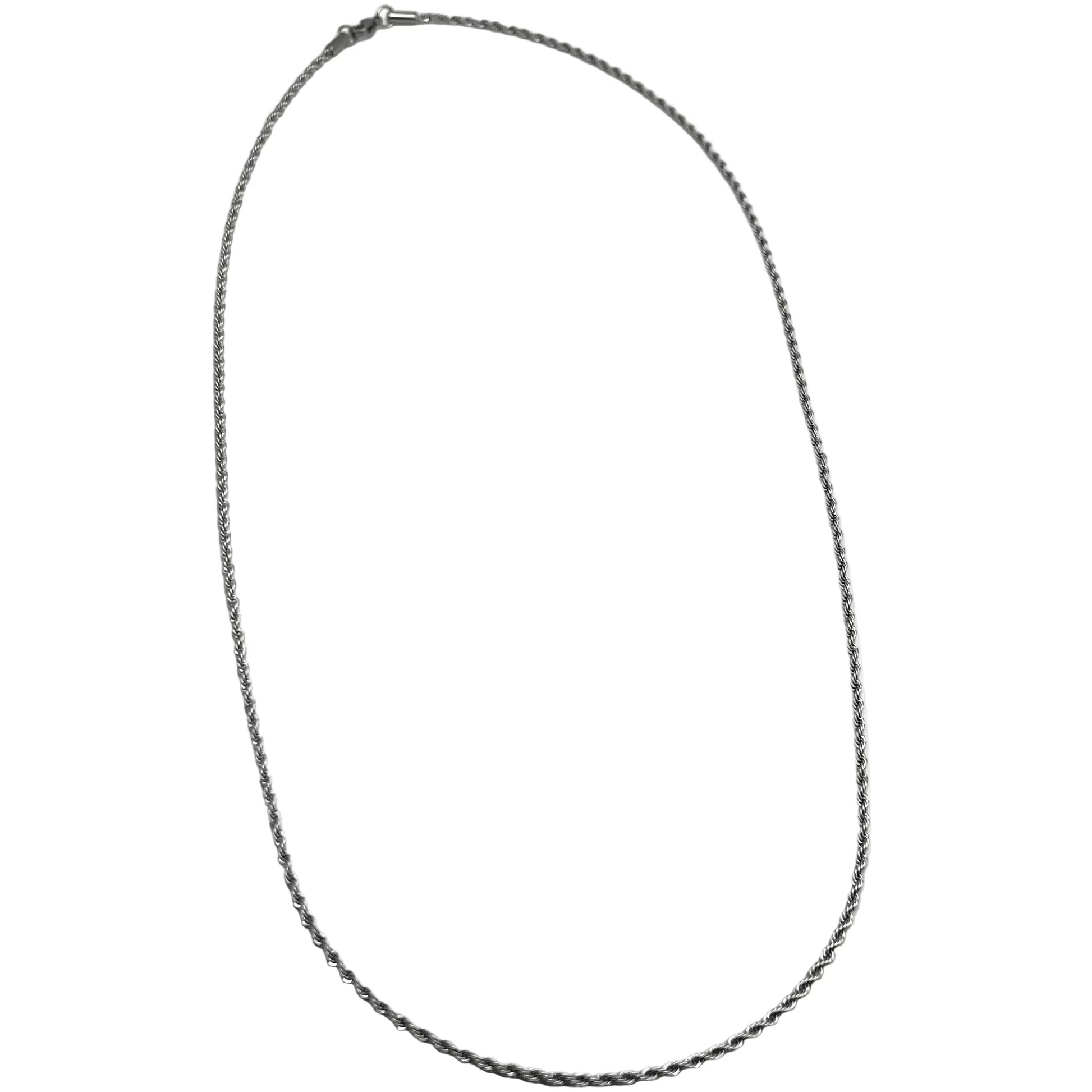 ROPE BOLD LIGHT – Collana Unisex a Corda Sottile 1 mm – Eldra Milano
