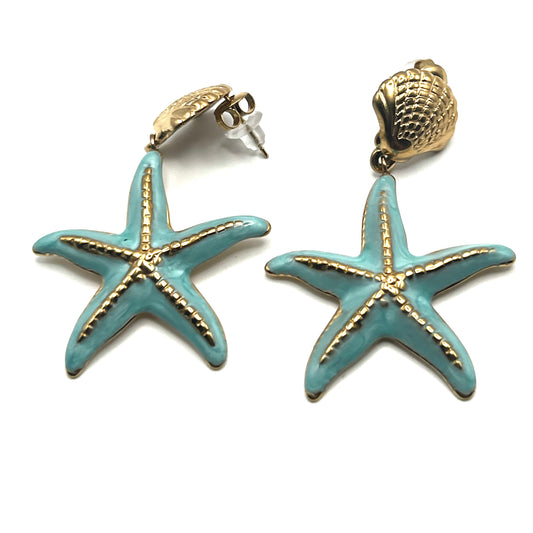OCEAN CHARM – Orecchini Donna Stella Marina a Lobo – Eldra Milano