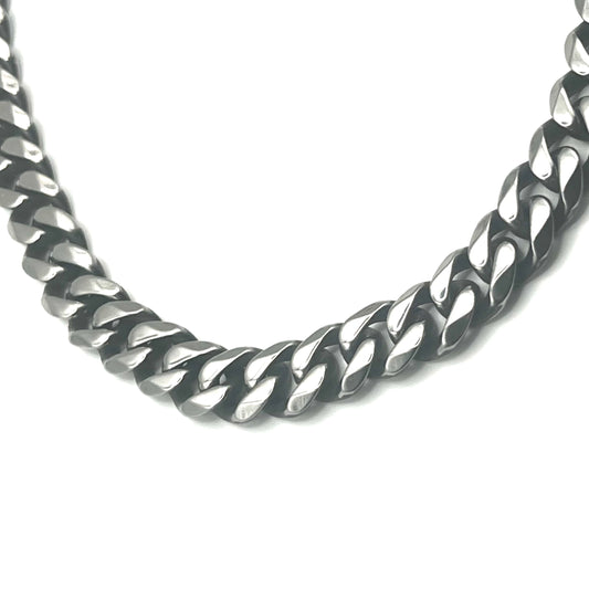 Collana BOLD CURB | Grumetta Ultra-Spessa in Acciaio Inox – Eldra Milano