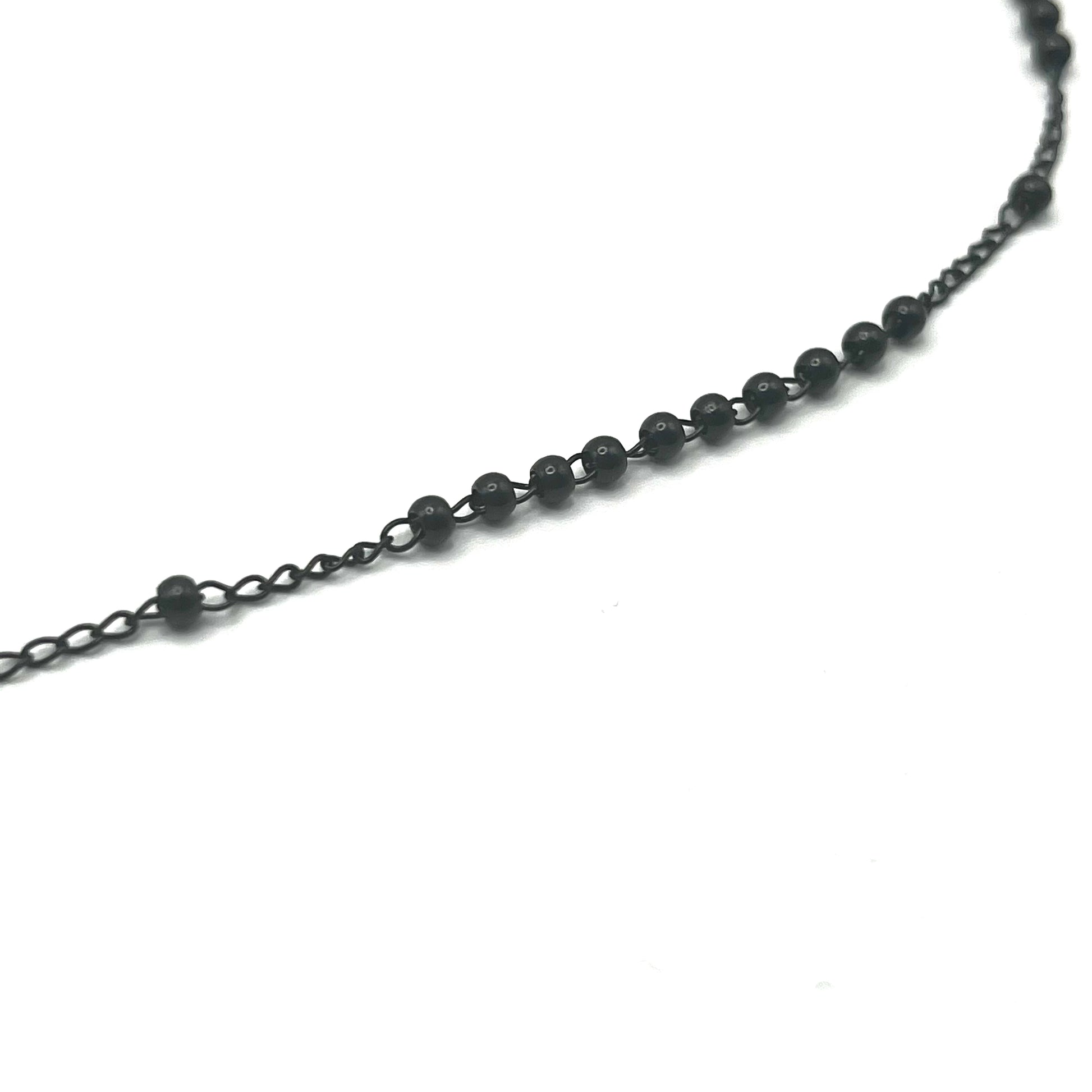 Collana Rosario Moderno in Acciaio Inox – Disponibile in Nero, Oro e Argento | Eldra Milano