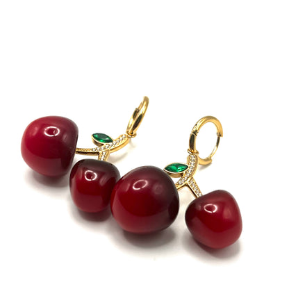 SET CHERRY POP | Combo Personalizzabile Collana e Orecchini in Acciaio Inox – Eldra Milano