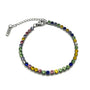 RAINBOW TENNIS – Bracciale Donna con Zirconi Colorati da 3 mm – Eldra Milano