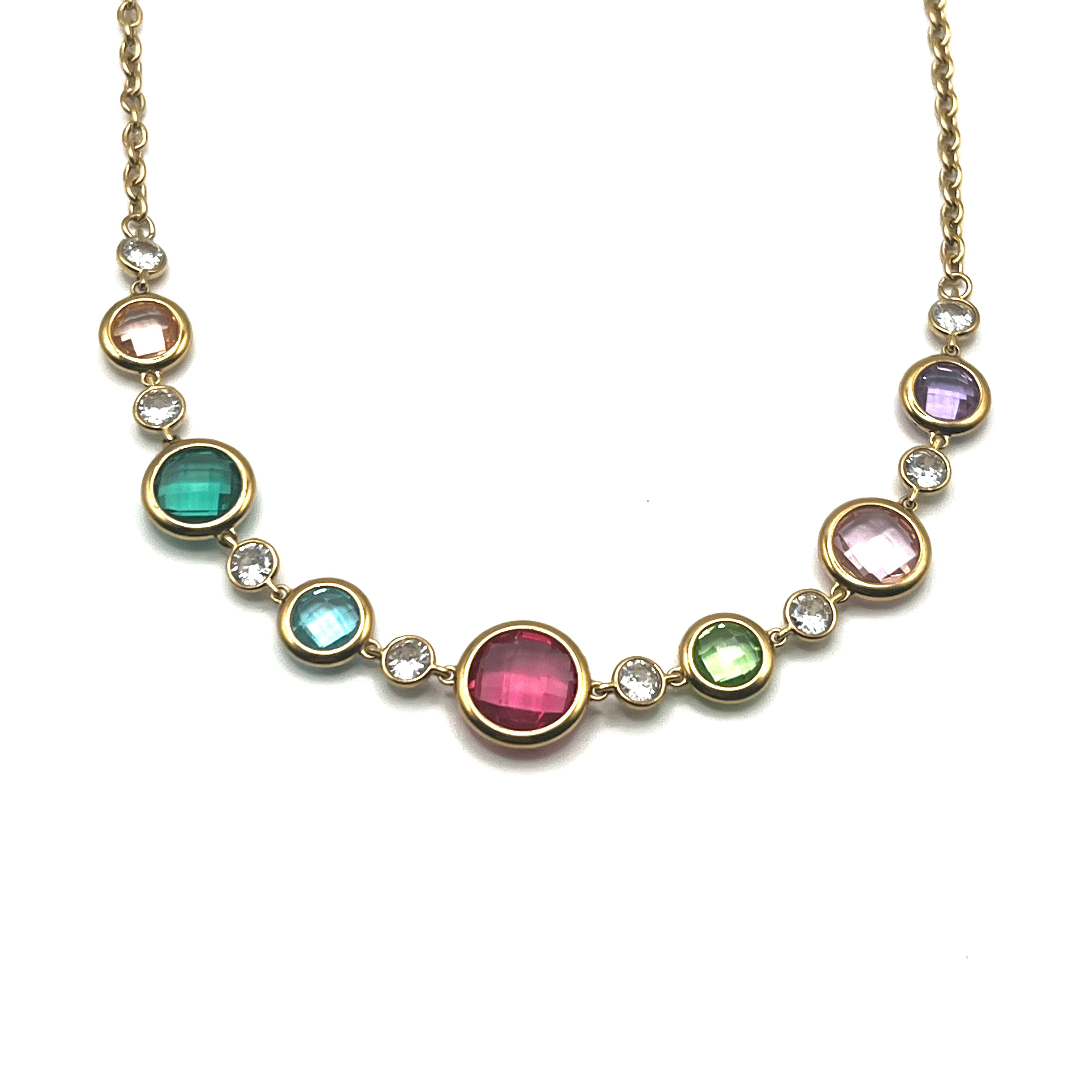 IRIS GLASS – Collana Multicolor – Eldra Milano