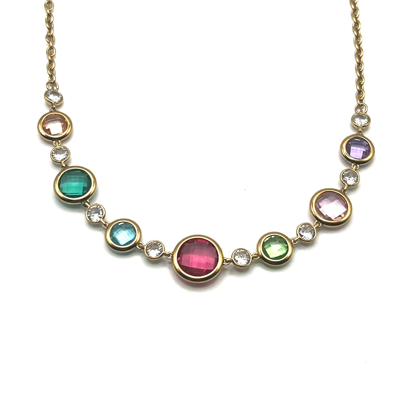 IRIS GLASS – Collana Multicolor – Eldra Milano