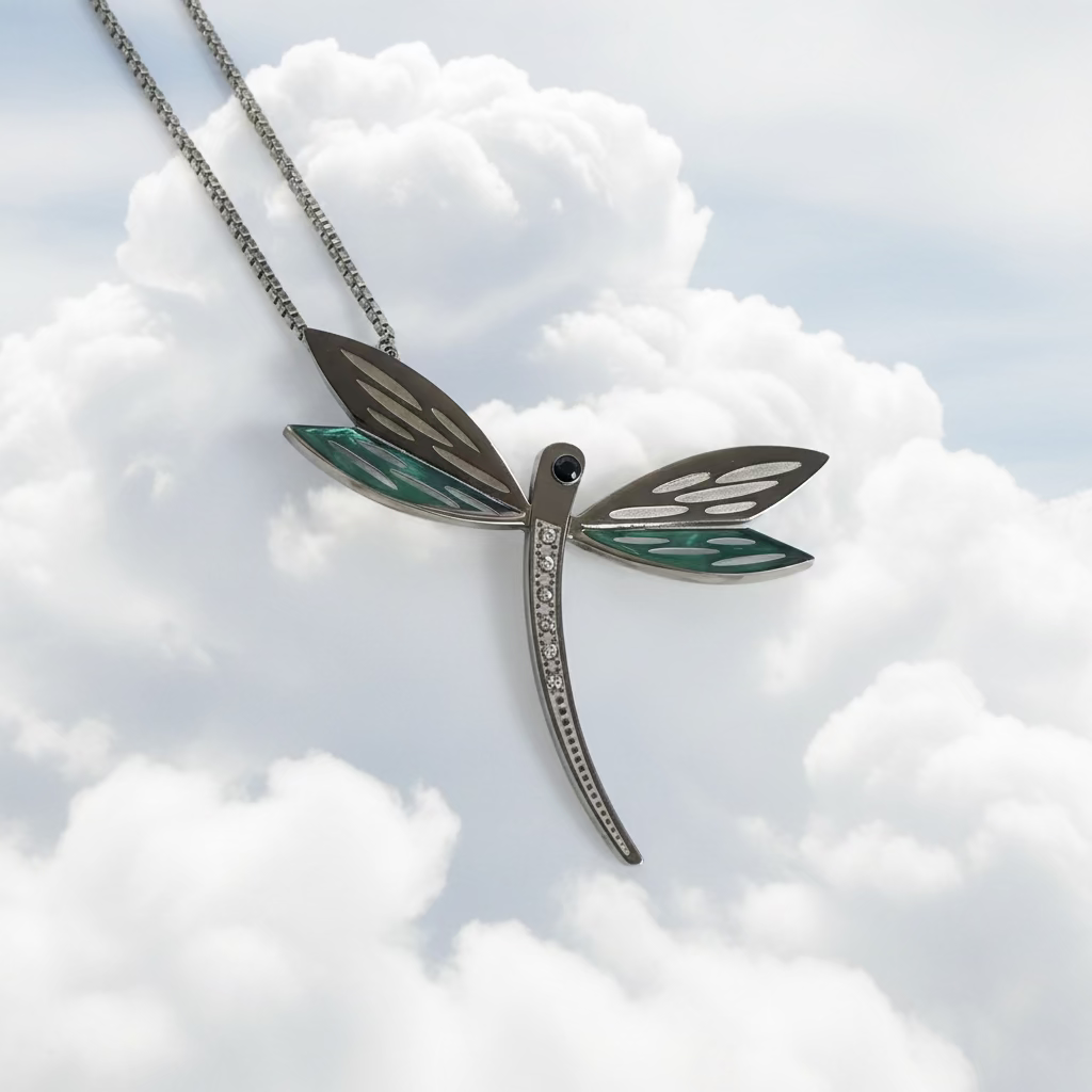 Collana Libellula libera