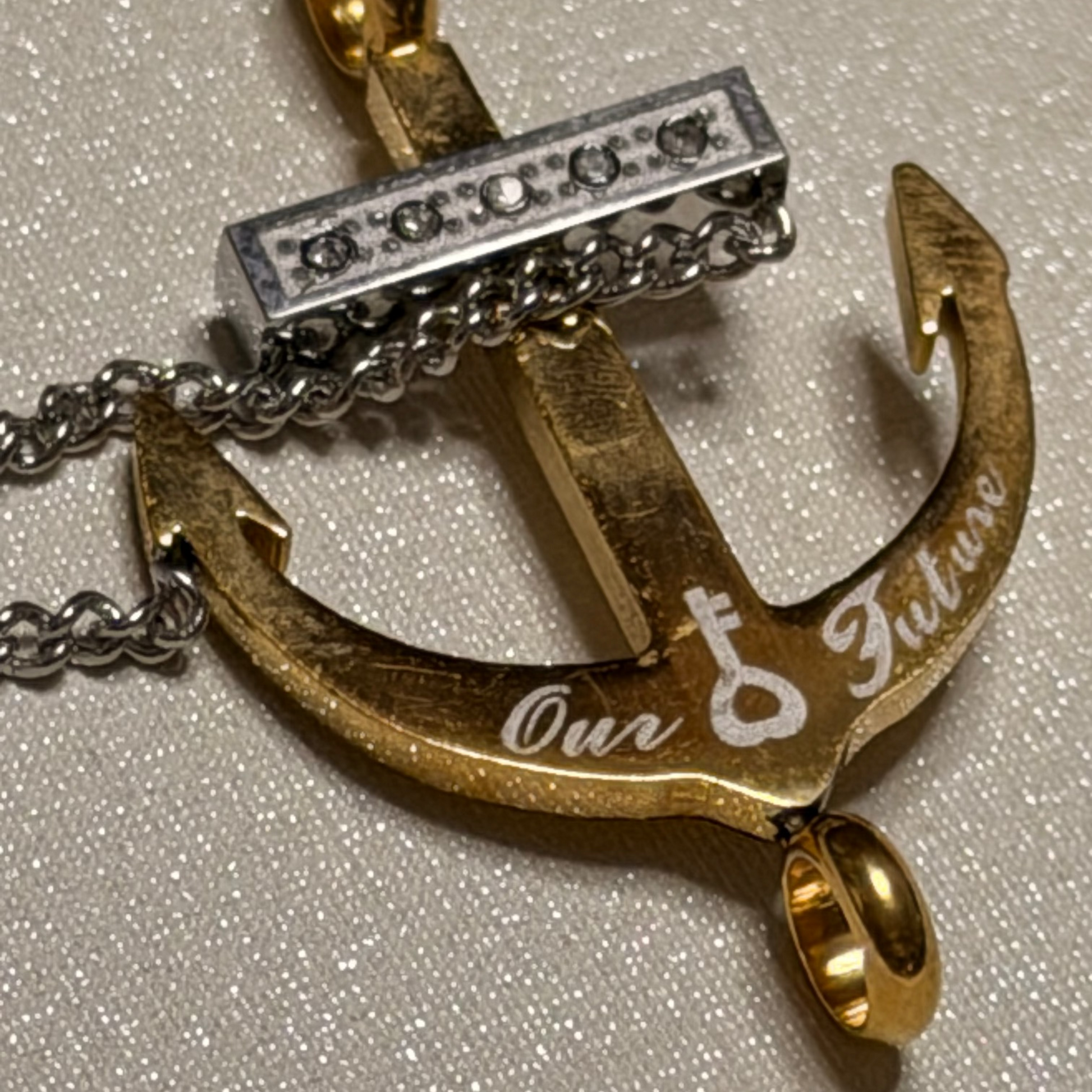 Collana Ancora con catena