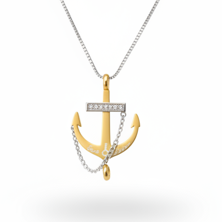 Collana Ancora con catena
