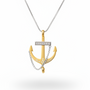 Collana Ancora con catena