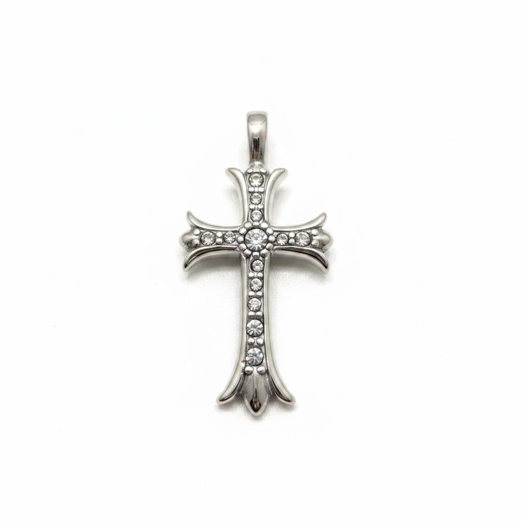 Collana con Croce elegante