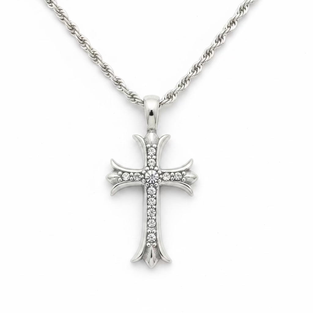 Collana con Croce elegante