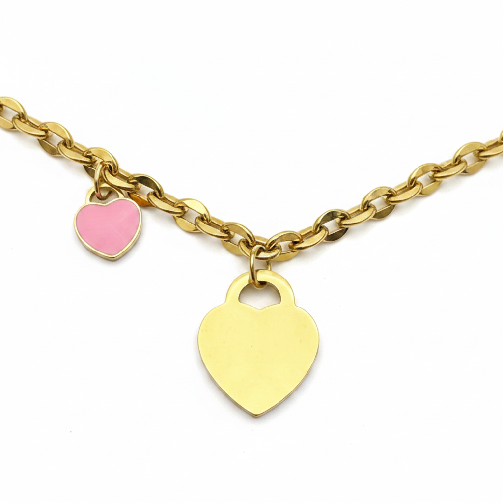 Bracciale cuori inseparabili
