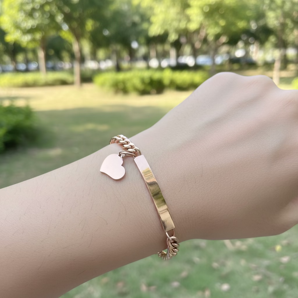 Bracciale unico cuore