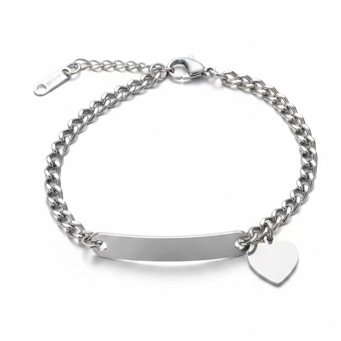 Bracciale unico cuore