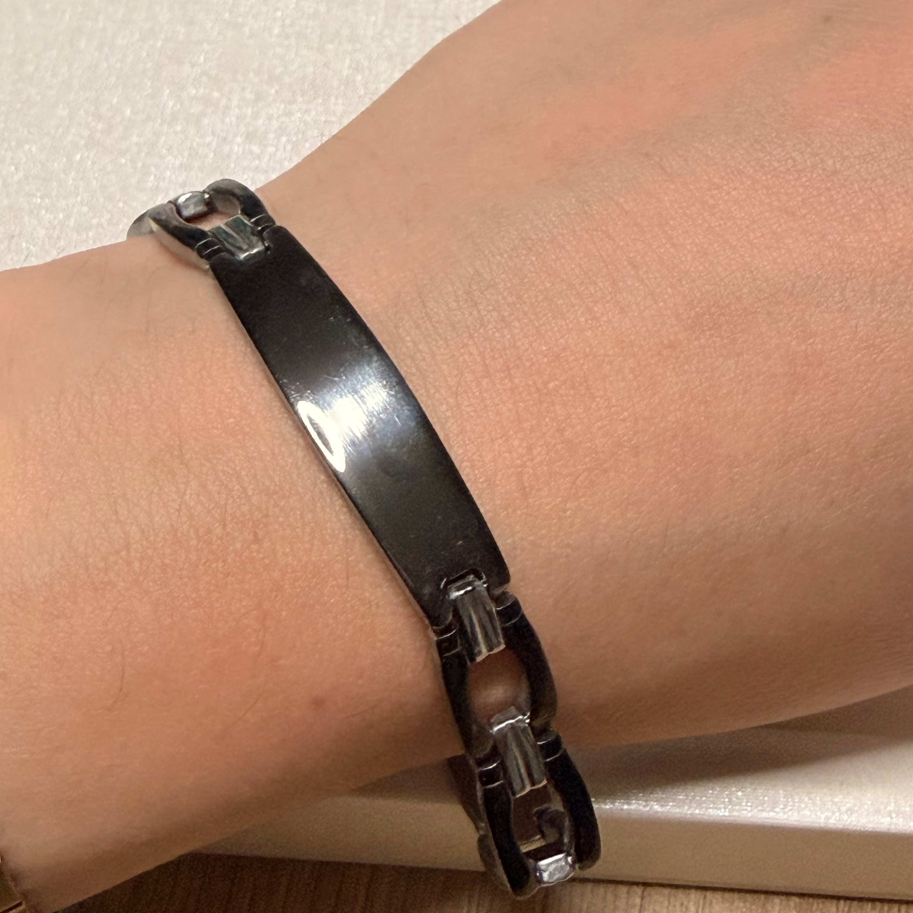 Bracciale total black