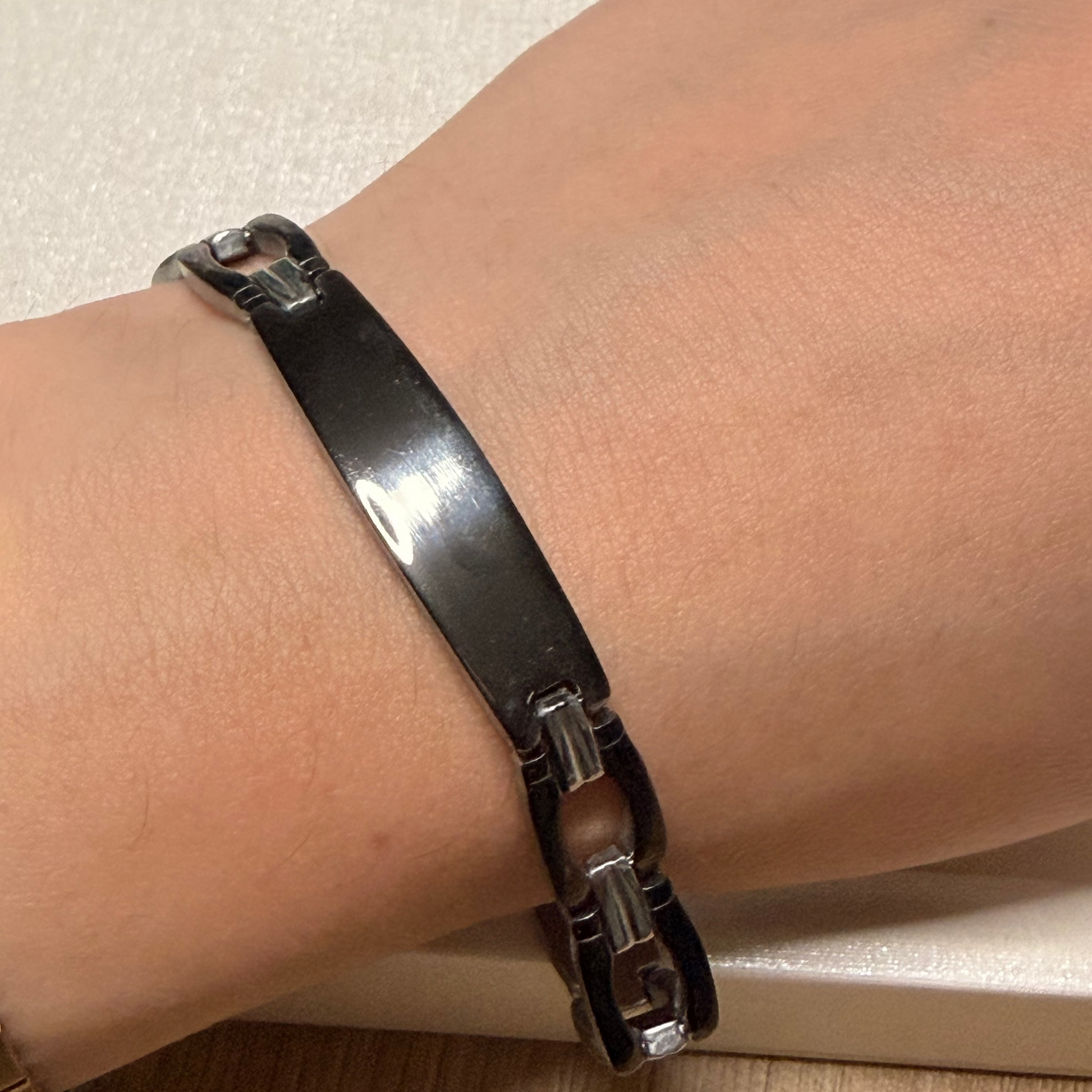 Bracciale total black