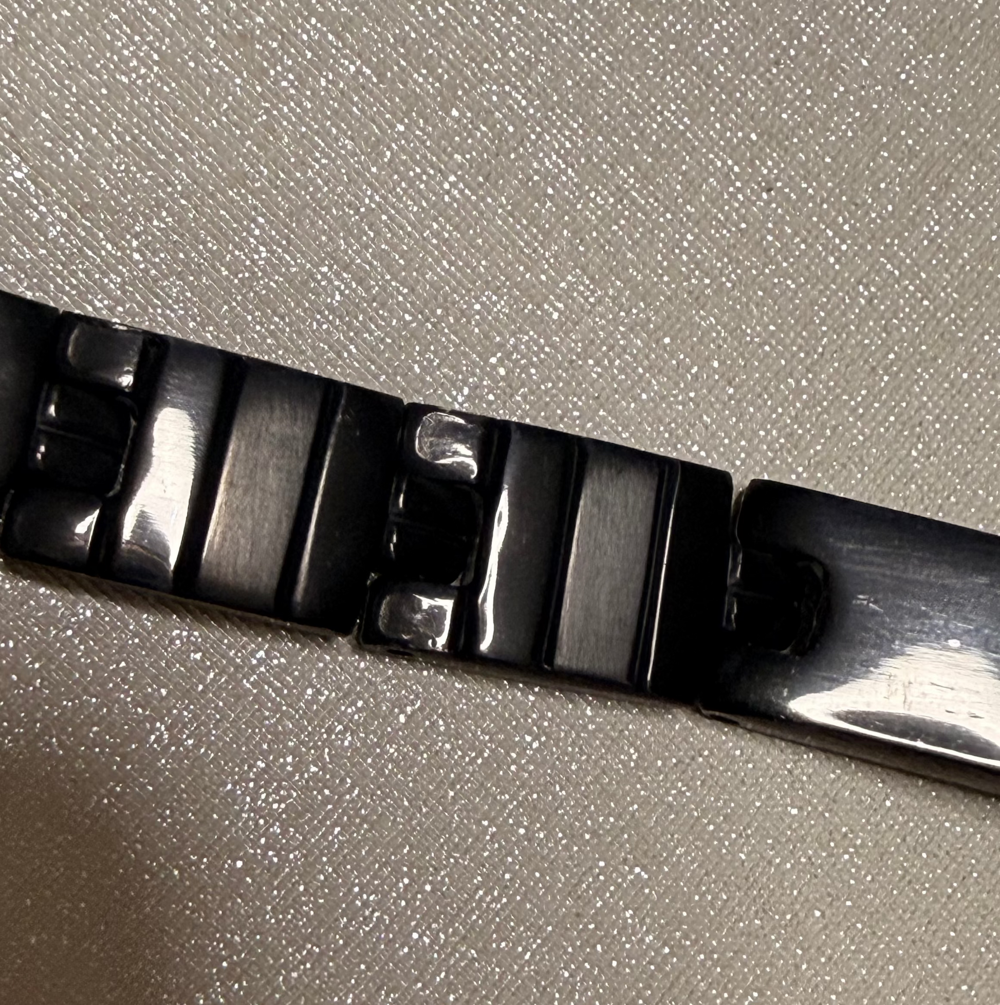 Bracciale personalizzabile nero