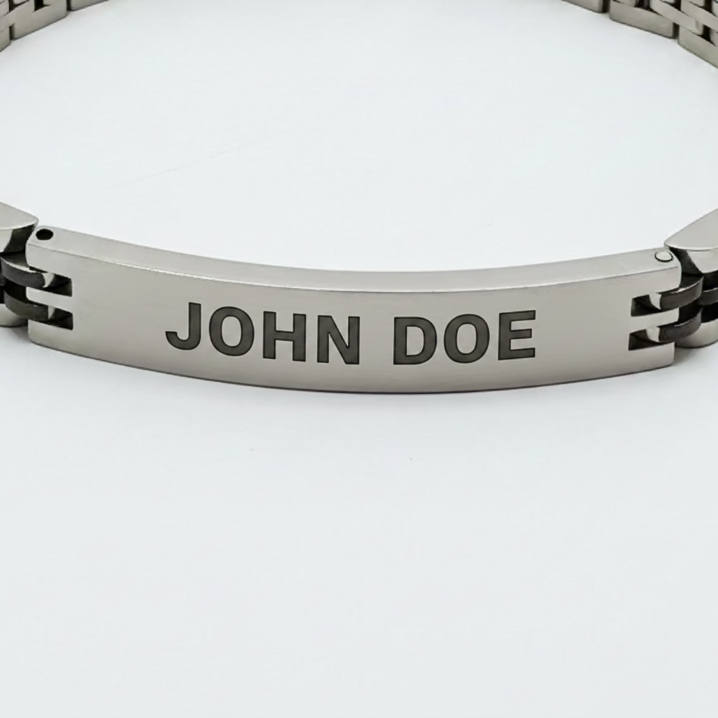 Bracciale essenza elegante incisibile