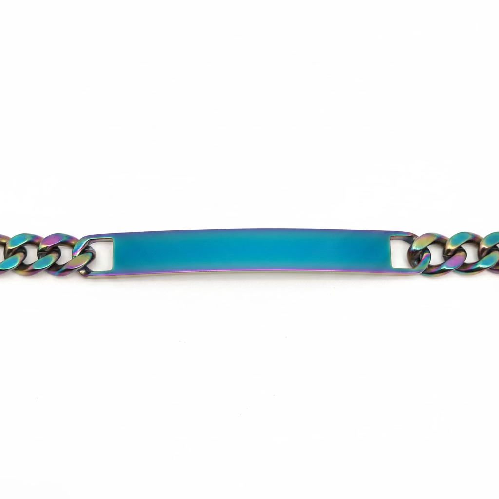 Bracciale per incisione Arcobaleno