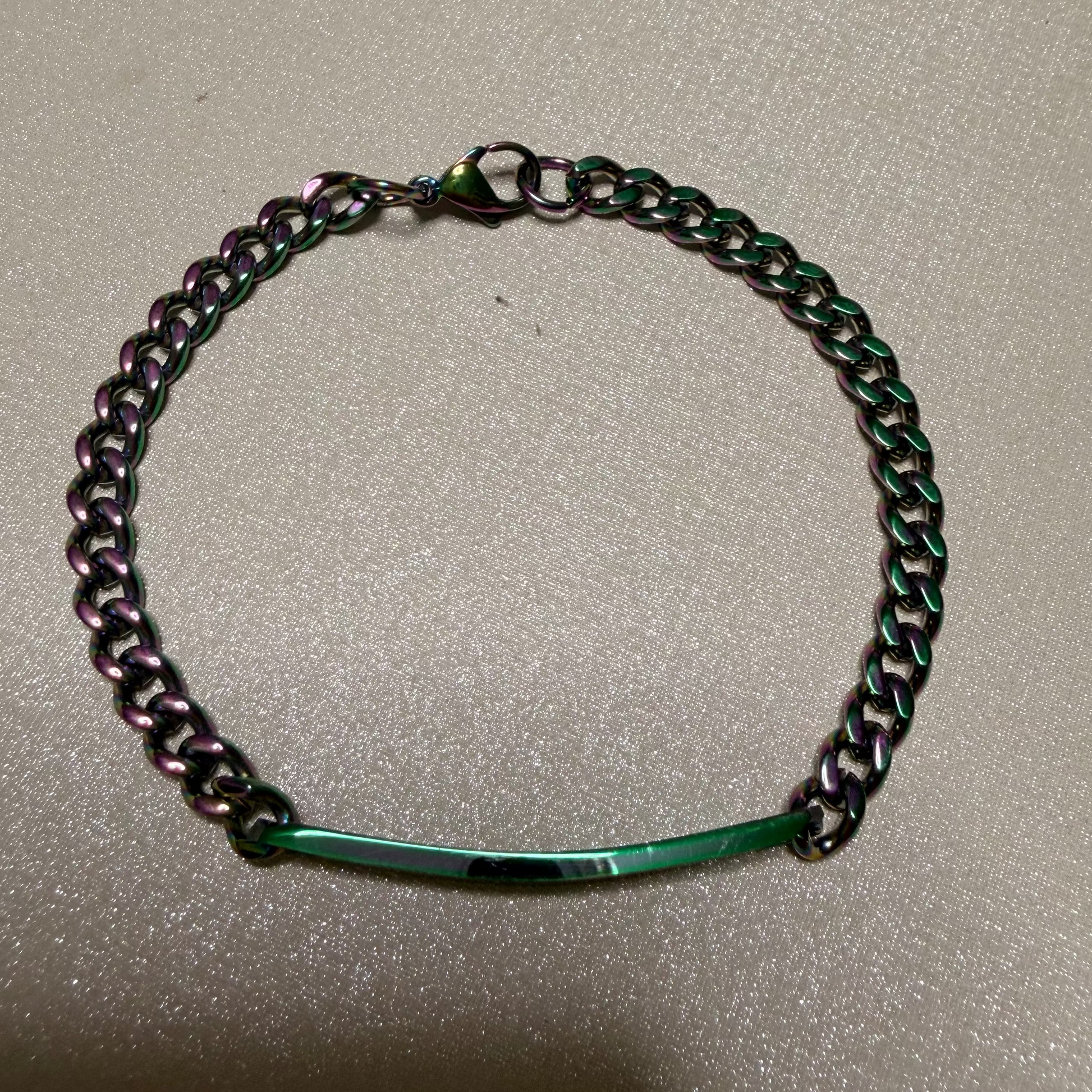 Bracciale per incisione Arcobaleno