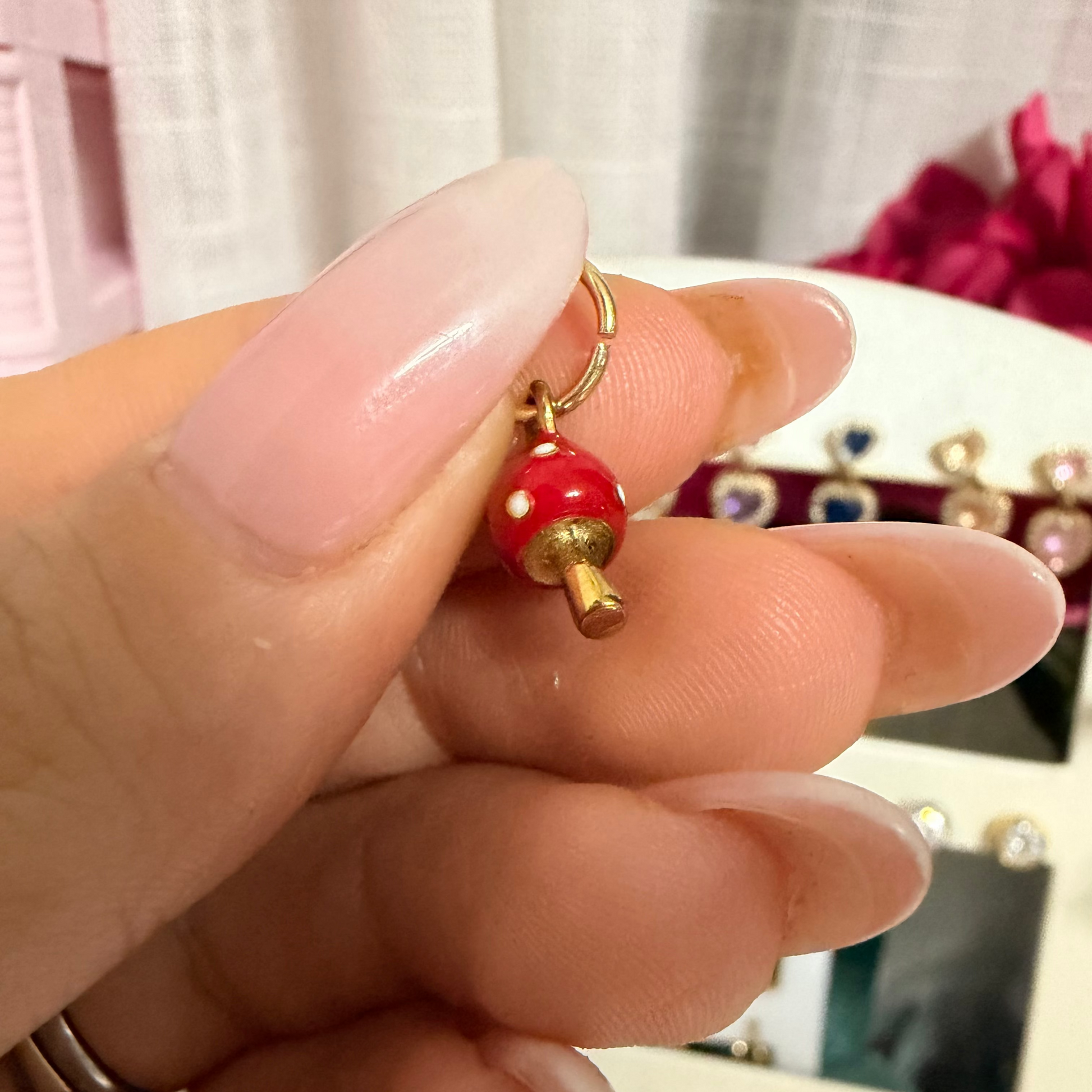 Charm fungo rosso incantato
