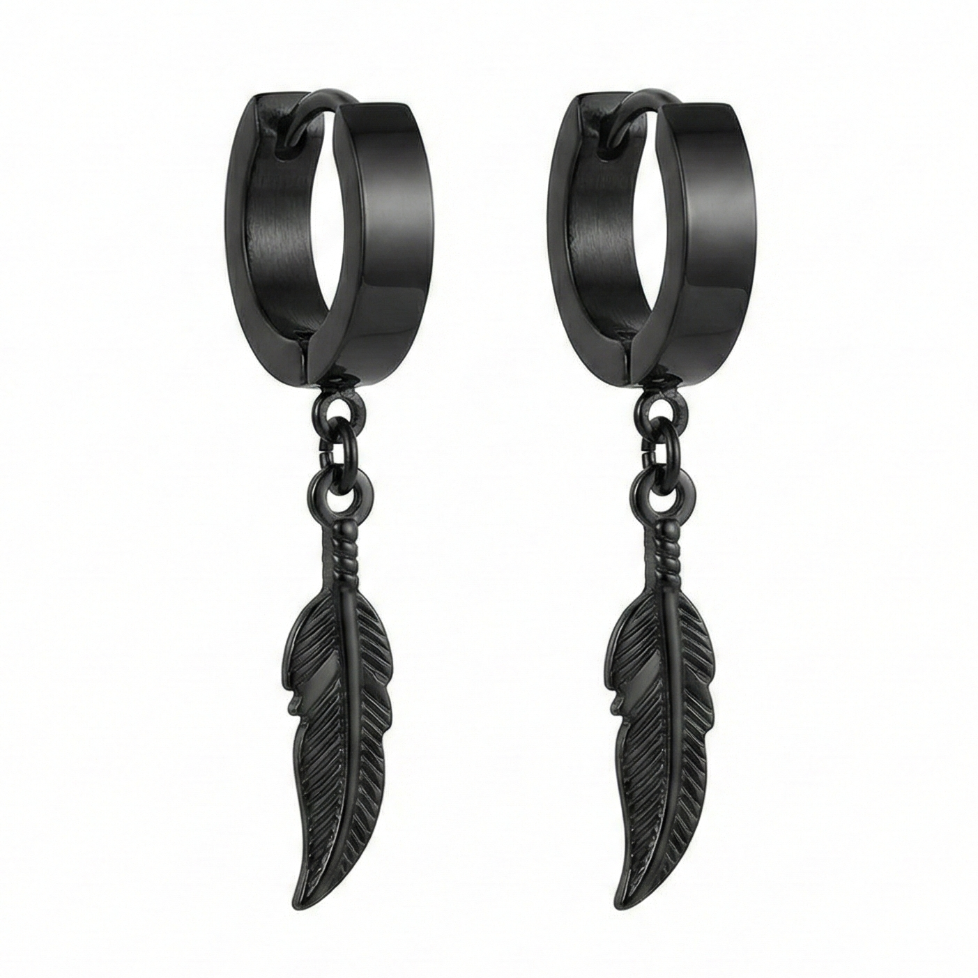 Orecchini Piuma Steal