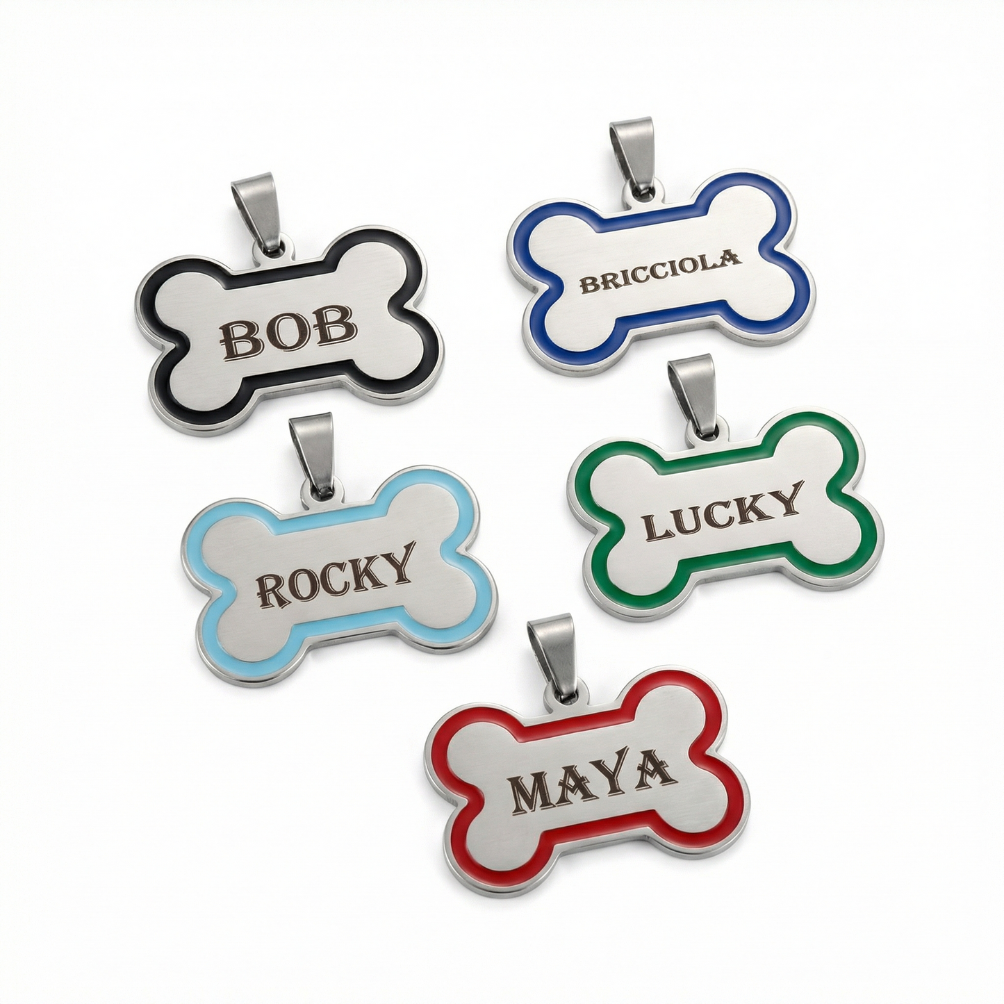 Targhetta Cane e Gatto personalizzata