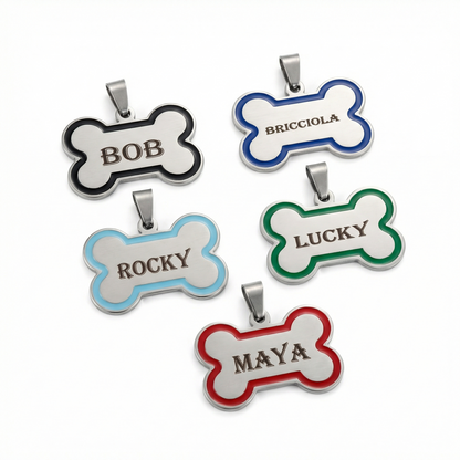 Targhetta Cane e Gatto personalizzata