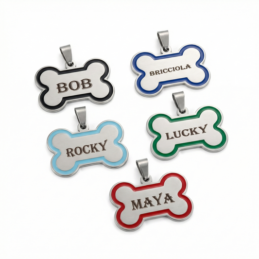 Targhetta Cane e Gatto personalizzata