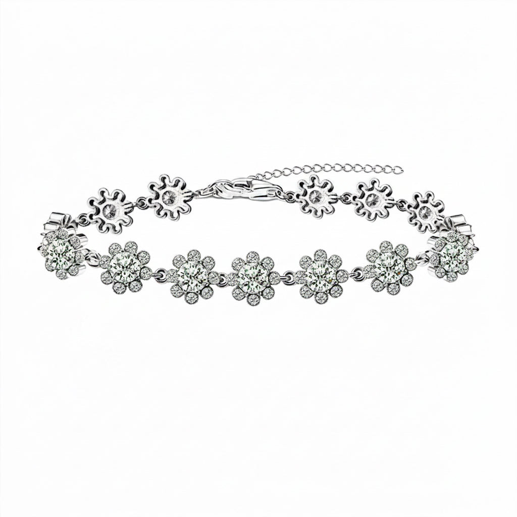 Bracciale regina floreale