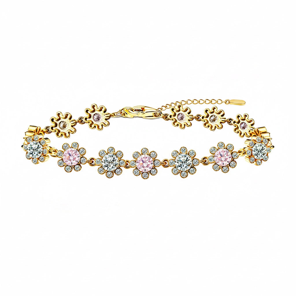 Bracciale regina floreale