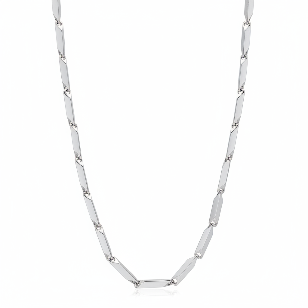 Collana tridimensionale da uomo
