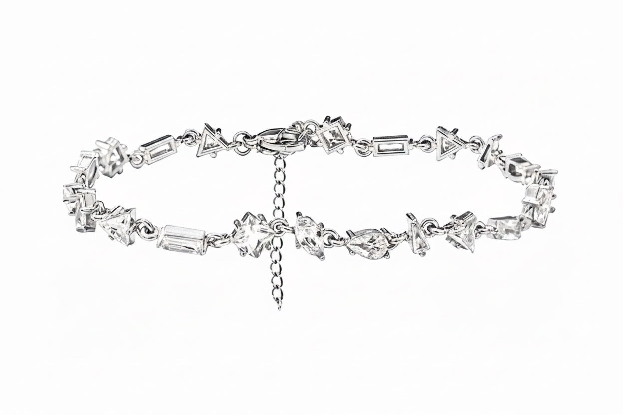 Bracciale luce geometrica