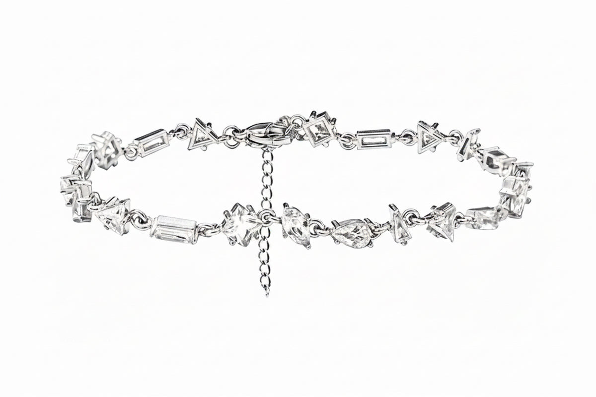 Bracciale luce geometrica